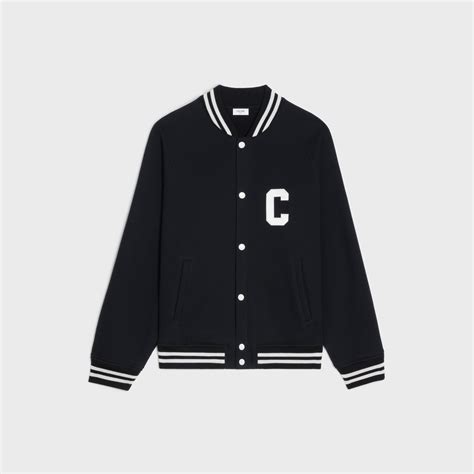 celine college jacke|Celine loose teddy coats.